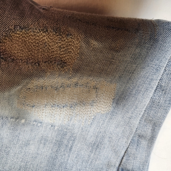 Gap patched distressed 1969 sexy boyfriend‎  sz 26 - Picture 5 of 9
